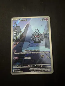 POKEMON TCG - DUSKULL 068/064 SV: SHROUDED FABLE HOLO ILLUSTRATION RARE - Image 1