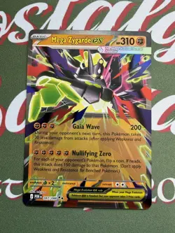 Mega Zygarde Ex 047/088 - Double Rare - Perfect Order Pokemon TCG Pack Fresh NM - Image 1