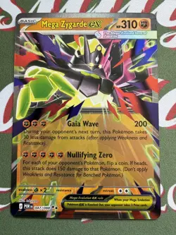 Mega Zygarde Ex 047/088 - Double Rare - Perfect Order Pokemon TCG Pack Fresh NM - Image 2