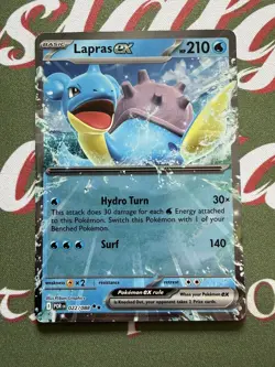 Lapras Ex 022/088 - Double Rare - Mega Evolution: Perfect Order - Pokemon TCG - Image 1
