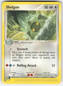 Shelgon 20/97 Rare Dragon Pokemon MP - Image 1