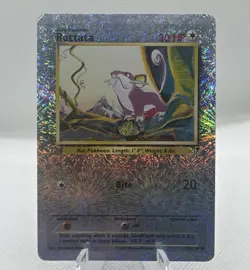 Pokemon Legendary Collection Rattata 89/110 Reverse Holo - LP/MP - Image 1