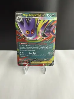 Pokemon TCG Phantasmal Flames Mega Gengar EX 056/094 NM - Image 1
