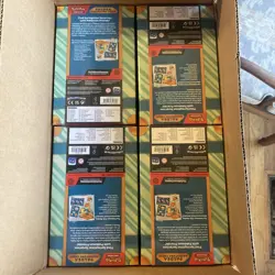 POKEMON PALDEA ADVENTURE CHEST 4 sealed BOX CASE open case box - Image 1