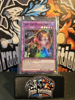 MP23-EN186 Freki the Runick Fangs Super Rare 1st Edition YuGiOh! Card - Image 1