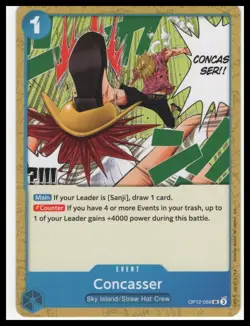 Legacy of the Master Release Event Cards #OP12-059 Concasser - Image 1
