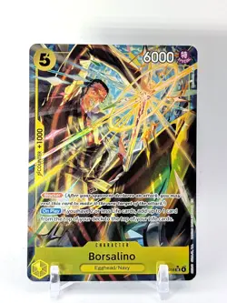 Borsalino (Alt Art) SR EB04-058 One Piece Adventure on Kami’s Island English NM - Image 1