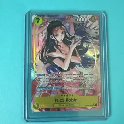 One Piece Nico Robin SR Alt Art AA EB03-055 Heroines edition English- SHIPS FAST - Image 1
