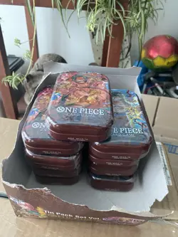 One Piece Tin Pack Set Vol. 1 English OP TS-01 Lot Of 9 - Image 3