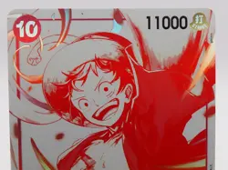 Monkey D Luffy 3rd Anniversary Promo ST10-006 One Piece Card English NM - Image 3