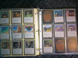 Magic the Gathering Homelands Complete Set NM/M 140/140 W/Binder - Image 2