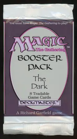 1994 MTG Magic the Gathering The Dark Booster Pack New / Sealed 742818065047 - Image 1