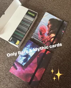 Magic The Gathering Collection Rare and Mythics Over $1 MTG Lot - Image 1