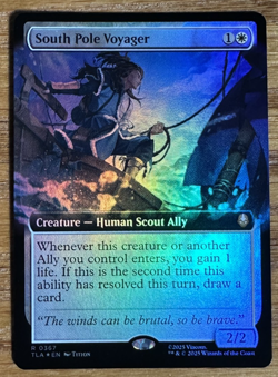 MTG Avatar: The Last Airbender, South Pole Voyager - Extended Art Foil - Image 1