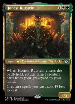 [MTG] Honest Rutstein (Showcase) (0370) (OTJ) LP-HP - Image 1