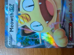 Pokemon TCG Meowth ex 62/88 Double Rare Perfect Order - Image 3
