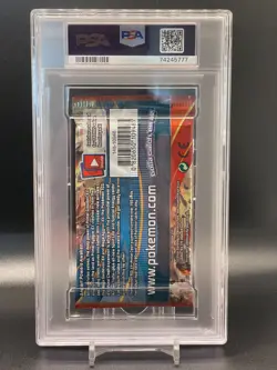 Pokemon XY Primal Clash Primal Groudon Factory Sealed Booster Pack PSA 8 Card - Image 2