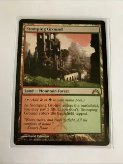 MTG (247/249) - Stomping Ground - Basic Land Card (non-foil) NM - Image 1