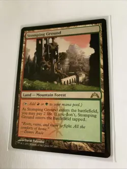 MTG (247/249) - Stomping Ground - Basic Land Card (non-foil) NM - Image 2