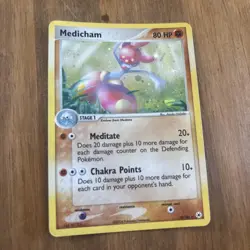 Medicham 10/101 Holo Hidden Legends Pokemon TCG Card - Image 2