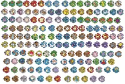 ⚠Pokemon S-Chinese 151 Puzzle Fridge Magnet Set SEALED Box 1 Slim Pack New Gift - Image 3
