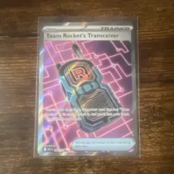 Pokemon Team Rocket's Transceiver 263/217 Trainer-Item Foil Pokemon TCG Card - Image 1
