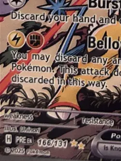 Pokemon Raging Bolt ex Special Illustration Rare Holo 166/131 Prismatic Evoluti… - Image 2