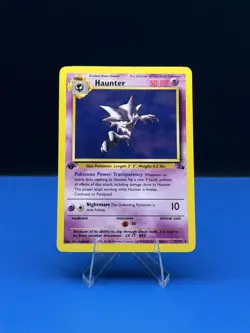 1999 Pokemon HAUNTER Fossil Set 1ST EDITION Non Holo 21/62 WotC - LP - Image 1