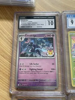 CGC Graded Pokemon Slab Lot – Ceruledge Gem Mint 10, Radiant Venusaur 9.5 - Image 5