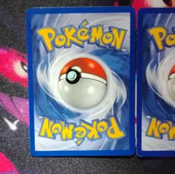 1st Edition Slowpoke lot, Team Rocket Slowpoke and Fossil Slowpoke Pokemon Cards - Image 4