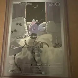 Gothita TCG Illustration Rare Card 124/086 Sv: White Flare Pokemon Card - Image 1