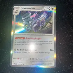 Revavroom 142/198 Holo NM/M Scarlet and Violet Pokemon Card - Image 2