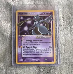 Pokemon Mewtwo Star 103/110 EX Holon Phantoms Ultra Rare Holo 2006 Card - Image 1