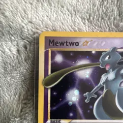 Pokemon Mewtwo Star 103/110 EX Holon Phantoms Ultra Rare Holo 2006 Card - Image 4