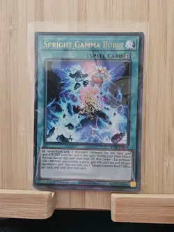 Spright Gamma Burst BLTR-EN105 Ultra Rare 1st Edition YuGiOh - Image 1