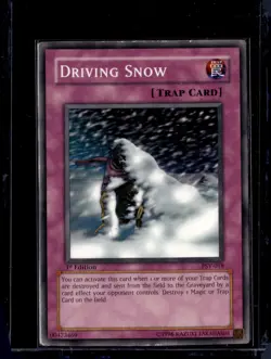 Driving Snow - PSV-018 / 1st Edition Pharoahs Servant 1996 (MP) / Yu-Gi-Oh TCG - Image 1