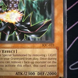 Yu-Gi-Oh! Chaos Sorcerer IOC-023 1st Edition NM - Image 3