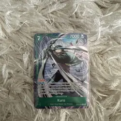 One Piece - Kuro OP15-025 Alternate Art - Adventure on Kami's Island NM - Image 1