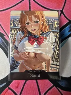 One Piece Nami ACG Goddess Story Waifu Anime Custom Card - Image 1