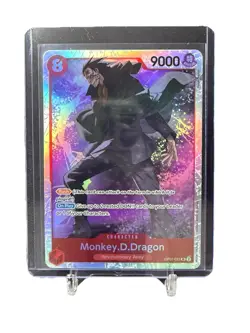 One Piece Card Game🏴‍☠COLOR: RED OP07-015 MONKEY.D.DRAGON SR FOIL NM TCG ENG - Image 1