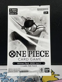 Winner Pack 2025 Vol.3 One Piece Promo Card Sealed English (1237) - Image 1