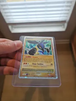 Lucario LV.X DP12 Holo Diamond and Pearl Promo Card Near Mint - Image 3