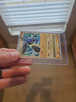 Lucario LV.X DP12 Holo Diamond and Pearl Promo Card Near Mint - Image 4