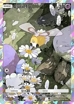 A3 Cutiefly (ENG) - Pokemon TCG Pocket 1 Star Cards (⭐) Digital Card Trade - Image 1