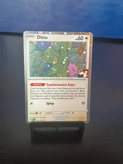 Pokemon Prize Pack Series 6 Ditto 132/165 Holo Card - Image 1