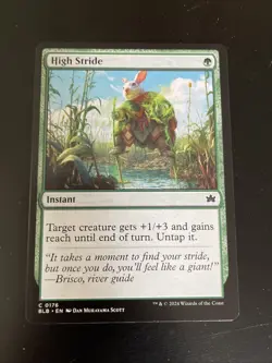 MTG High Stride Bloomburrow Regular Instant Card MINT C 0176 Unplayed - Image 1