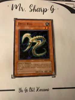 DRILL BUG - DB1-EN192 ENGLISH Yu-Gi-Oh! CARD COMMON KONAMI DARK BEGINNING 1 2005 - Image 4