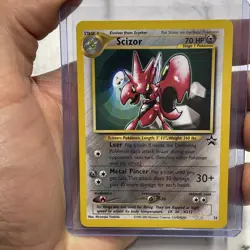 Pokemon Scizor #33 Black Star Promo Rare Vintage Pokemon Card - NM/MT Nintendo - Image 1