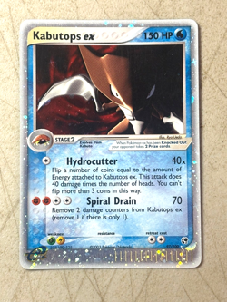 Pokemon TCG- Kabutops ex- 97/100- Holo Rare- Pokemon Sandstorm- MP Card - Image 1