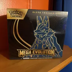 New Sealed Pokemon Mega Evolution Lucario ETB - Image 1